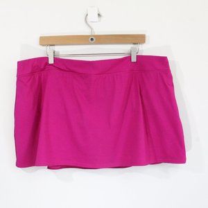 Lands' End Women Plus Size Swimsuit Swim Skirt Mix Match Separates 22W petite